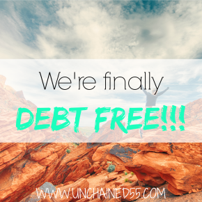 Can this really be? We’re finally DEBT FREE!!!